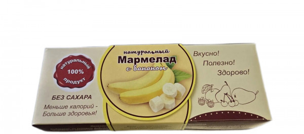№2 Мармелад натуральный "Банан" 140г  в Георгиевске
