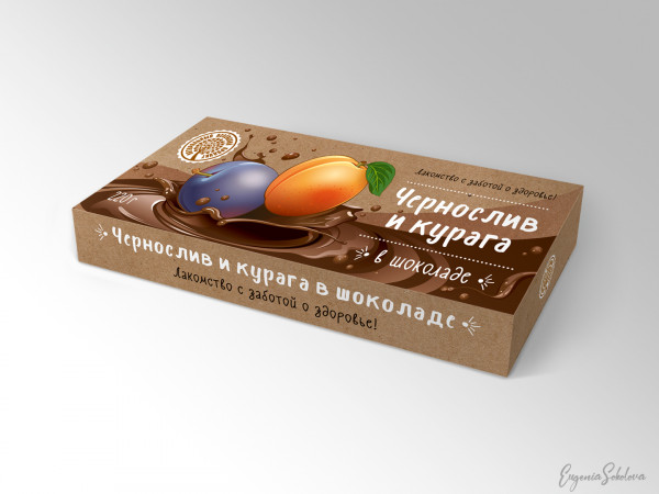№2 Чернослив и курага в шоколаде, 220г в Георгиевске