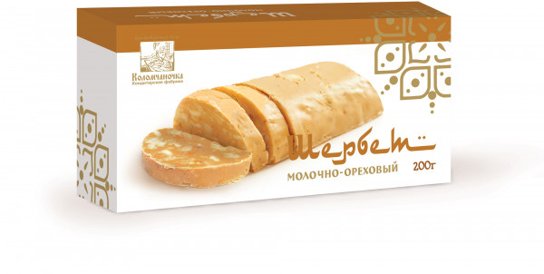 №1 Шербет МОЛОЧНО-ОРЕХОВЫЙ, 200г в Георгиевске