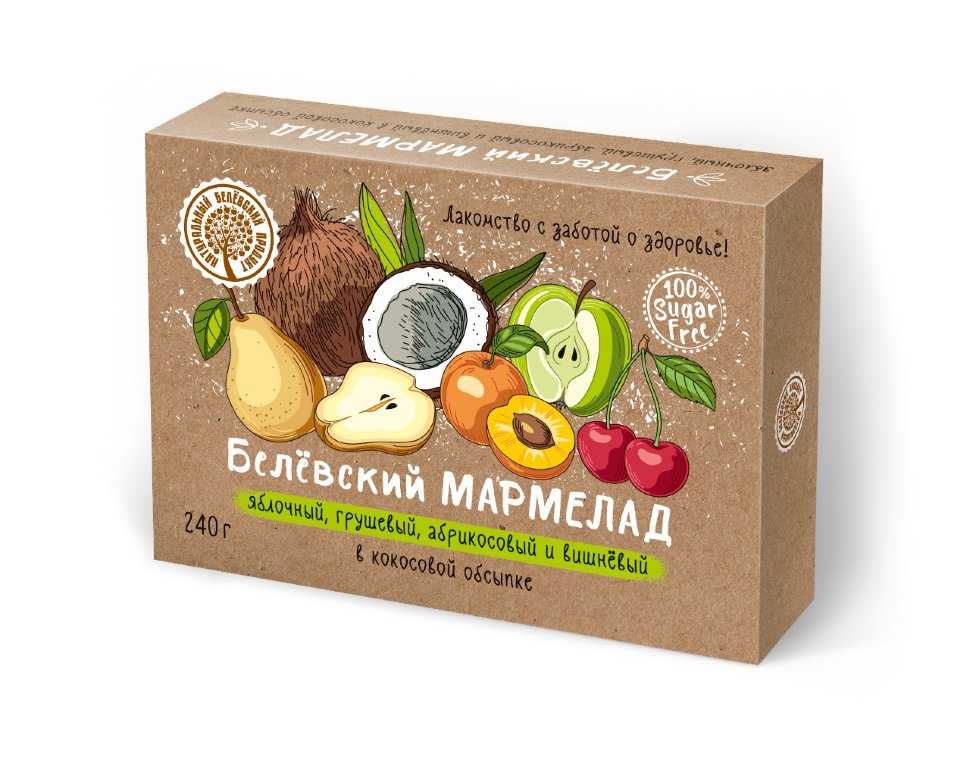  Мармелад белевский на фруктозе 240г  в Георгиевске
